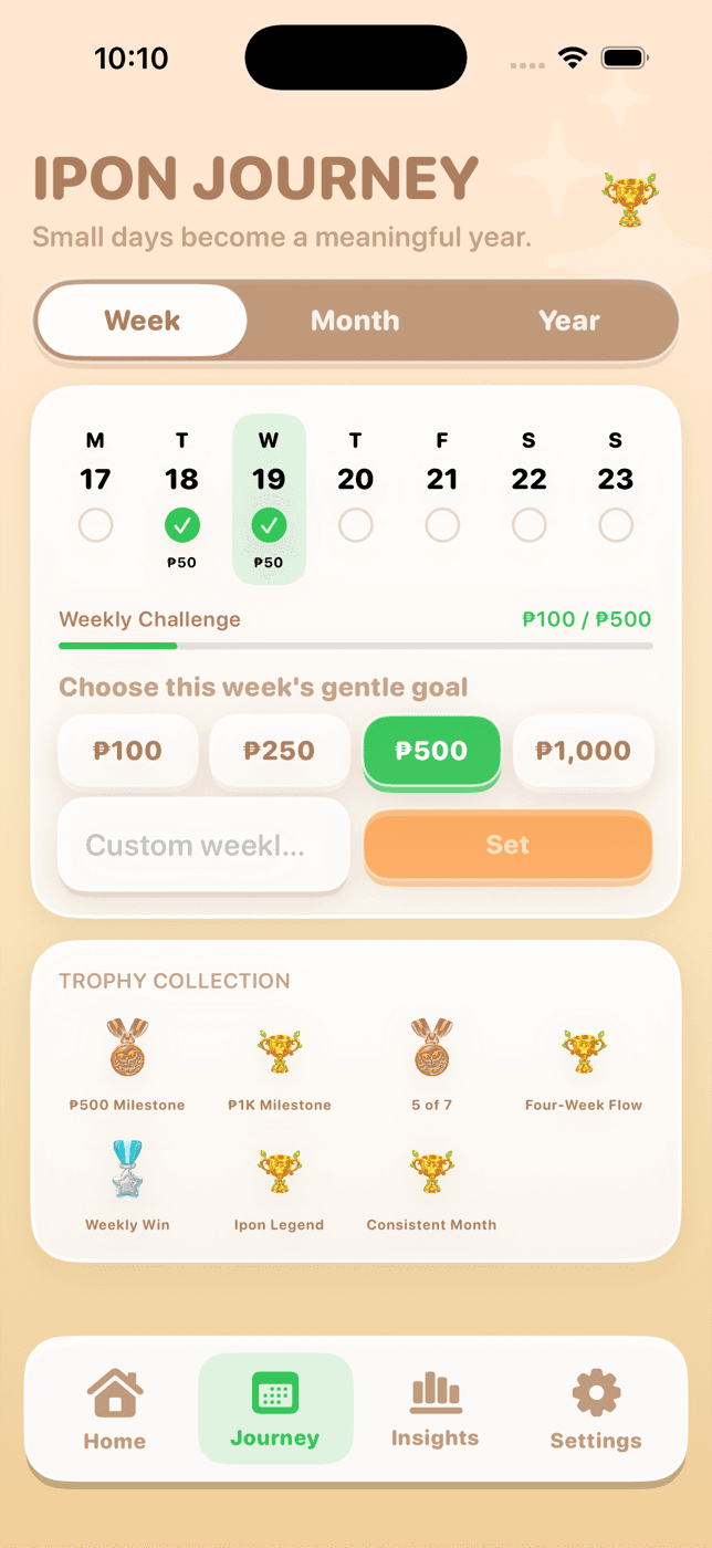 Tipi Ipon Journey on iOS